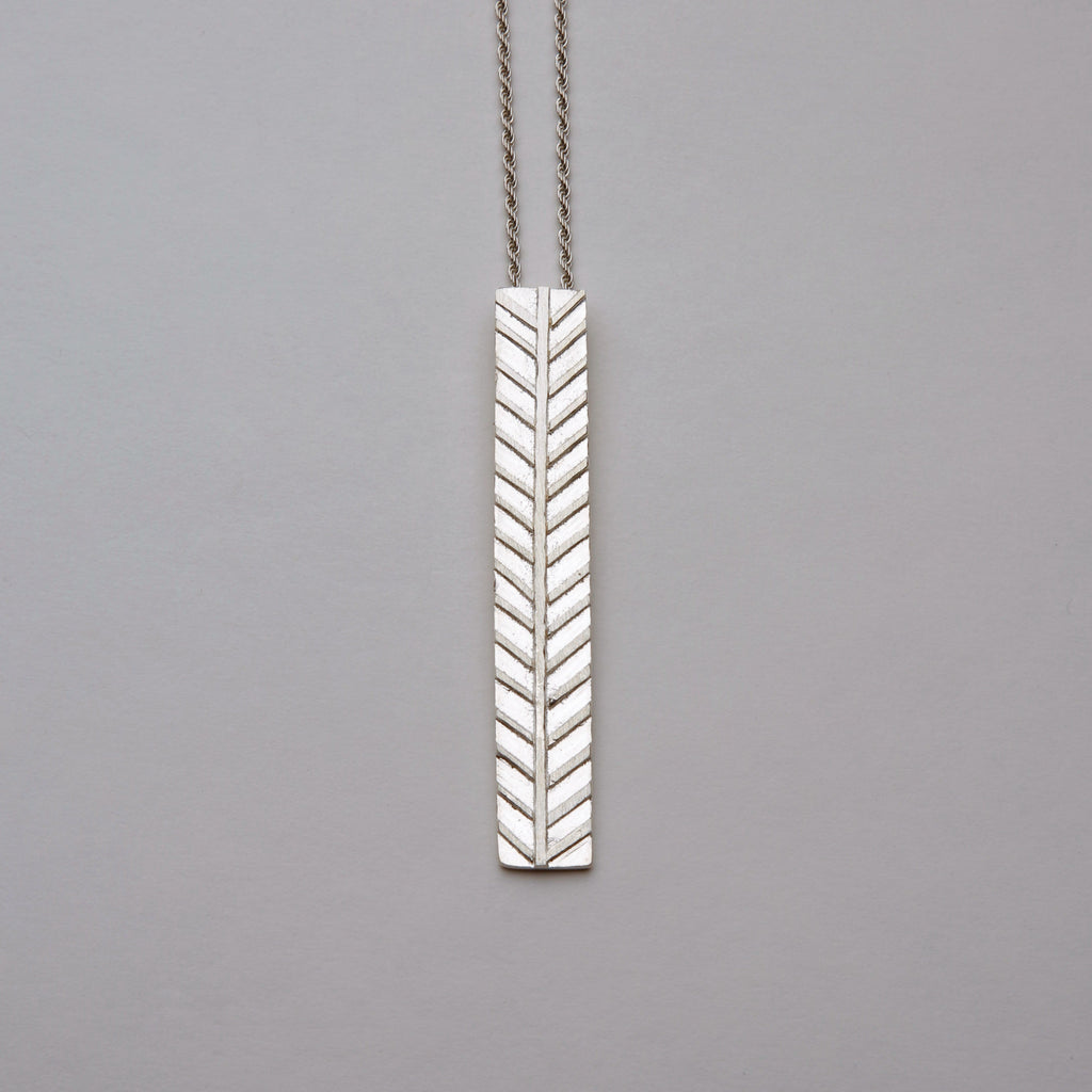 TINOS ID , FISHBONE NECKLACE