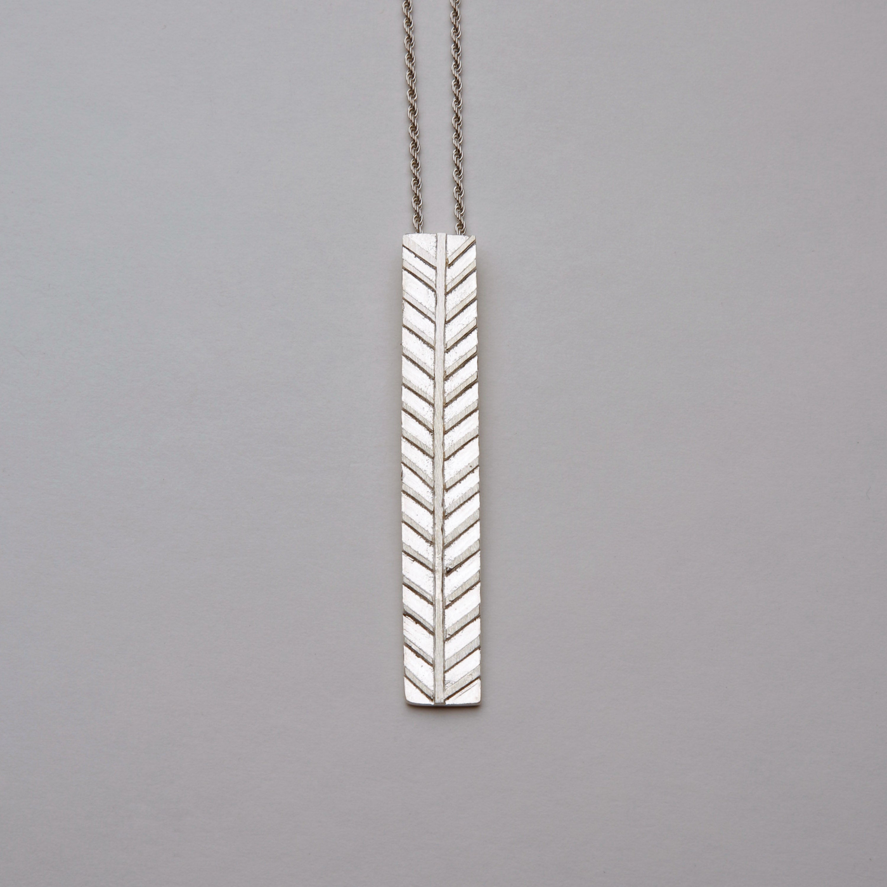 TINOS ID , FISHBONE NECKLACE