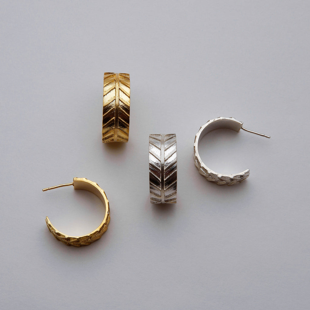 FISHBONE HOOPS